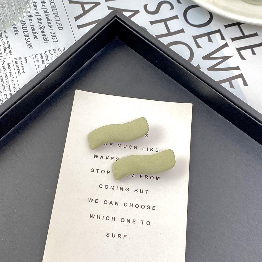 Style Hairpin Versatile Fresh Wave Design Candy Color Womens Accessories Hair