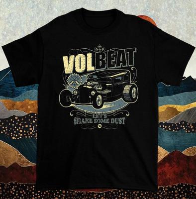 Beliebte Volbeat Band Lets Shake And Dust T-Shirt, Größe S-4XL