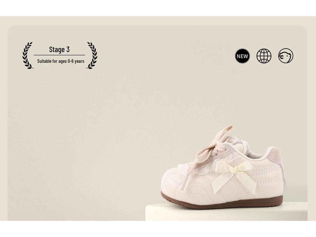 Children's Spring Skate Shoes: Non-slip, Soft Sole, Stylish & Versatile for Girls