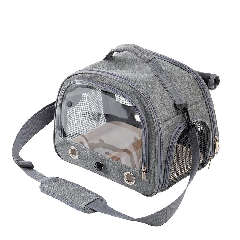 Portable parrot carrier bag, breathable outdoor bag for small sun conures and budgies