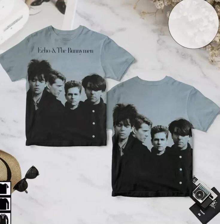 Echo And The Bunnymen Album Cover AOP 3D T-shirt XL