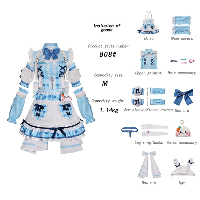 

Bang Dream! Girls Band Party! Kurata Mashiro Cosplay Costume Sweet Lolita Dress Women Maid Uniform Halloween Carnival Suits L 50-55kg червоний