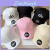 Baseballkappe mit Stickerei für Damen, Baumwollmischung, Sonnenschutz, Lässiges Sommer-Modeaccessoire