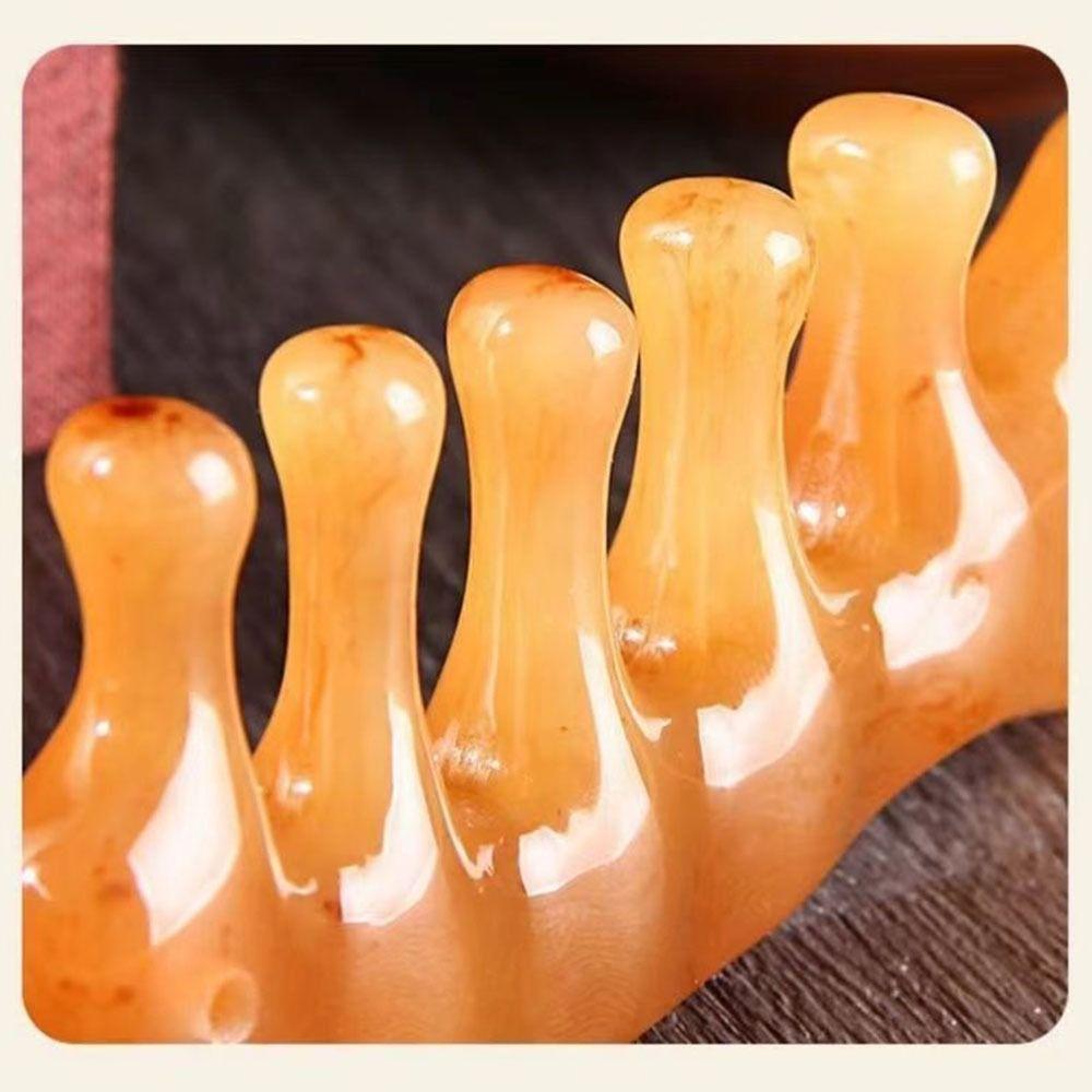 Five-Tooth Meridian Massage Comb Little Dolphin Body Massage Comb  Momen And Man