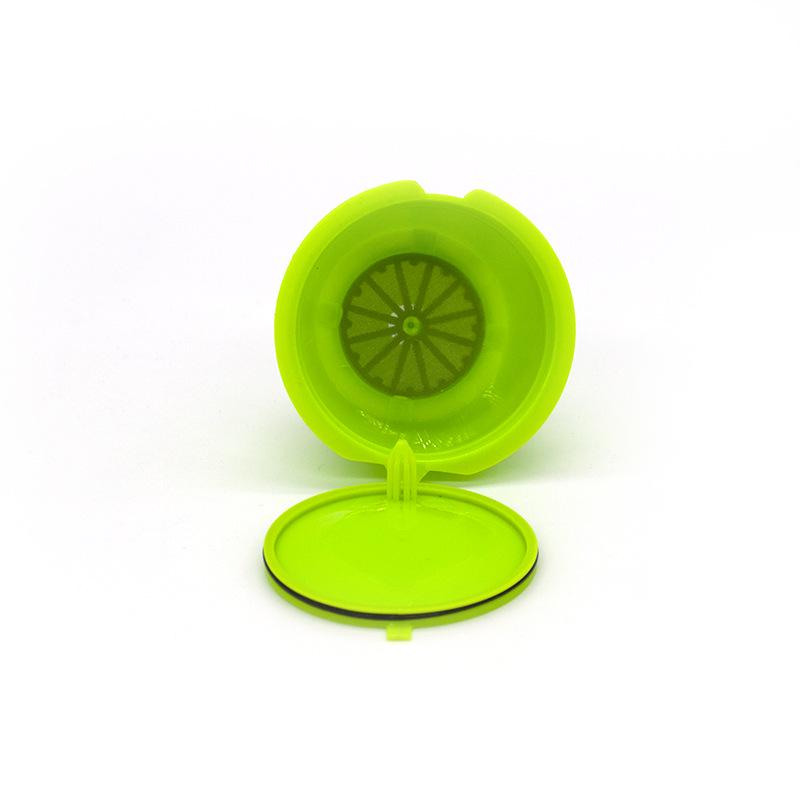 Coffee Capsule Filter: Refillable Stainless Steel & Plastic Duoqukusi Cup