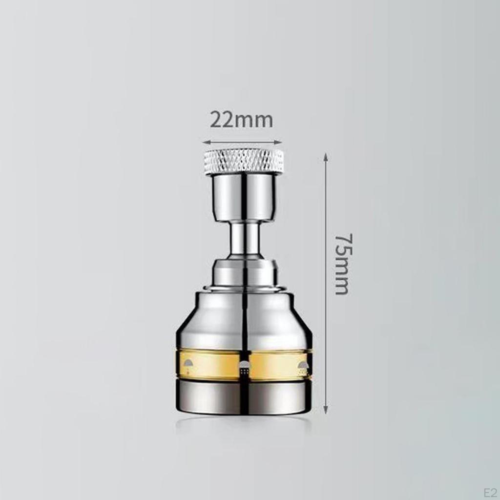 Adjustable Kitchen Faucet Sprayer with 360° Rotation