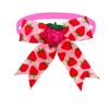 50/100pcs Dog Bow Tie Fruit Strawberry Pattern Pet Supplies Small Dog Bowtie Pet Dog Cat Bowties Small Dog Grooming Accessories