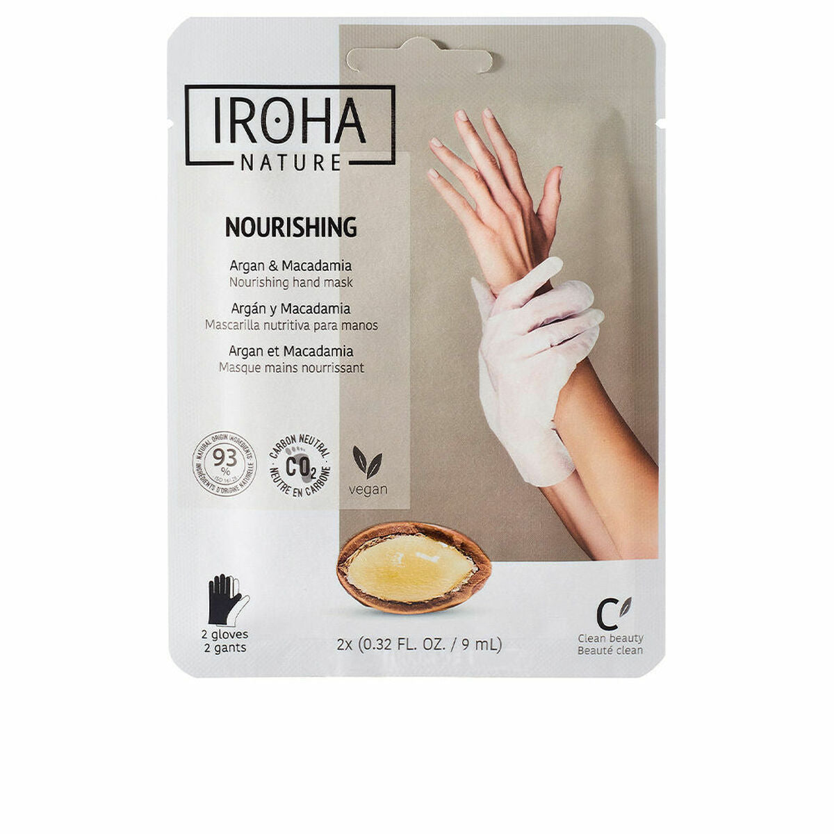 

Hand care glove Iroha Argan Macadamia Macadamia Argan (1 Units)