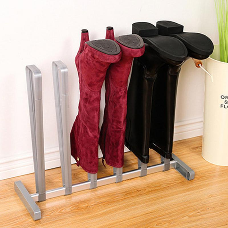 Schuhregalständer Schneestiefelhalter Platzsparend Edelstahl Schuhe Aufbewahrungsregal Organizer Für Heimzubehör Schuhaufbewahrung
