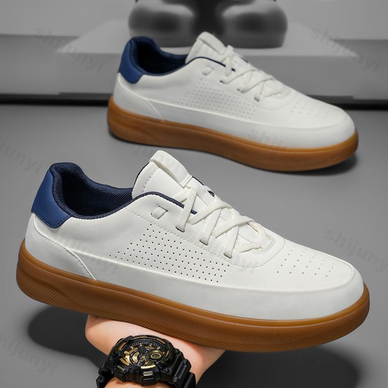 

Мода 2025 Осень Новая Мужская Мода Тренд Низкие Повседневные Спортивные Туфли Мягкая Подошва Удобные Дышащие Универсальные Нишевые Плоские Кроссовки 39 белый