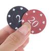 100Pcs Professional Plastic Poker Chip Teaching Coin Plastic Counting Counters Poker Chip Learning Counters Chip
