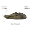 1pc,Floating Alligator Head Water Decor, Float Alligator Crocodile for scare Goose,Predator,Heron,Duck Control,Pool,Garden and P