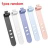 10/5/1pcs Reusable Fastening Cable Ties Cord Organizer for Earphone Mouse Cable Winder Portable Soft Silicone Wire Organizer