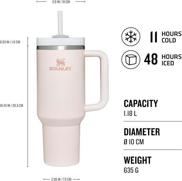 Gourde - stanley - quencher h2.0 - 1,2l - acier recyclé - garde glacé 2 jours
