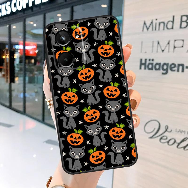 Halloween Pumpkins Case For Realme GT7 Pro GT6 11 12 13 14 15 Pro Plus C55 C53 C35 C33 C61 C65 C67 C53 C71 C75