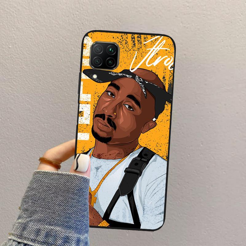 Rapper T-Tupac Shakur For Huawei Nova 3i 7i 8i 11i 12i 9 10 SE Y73 Y90 Y70 Y72 Y61 Y91 P30 P40 Lite P60 Pro Case