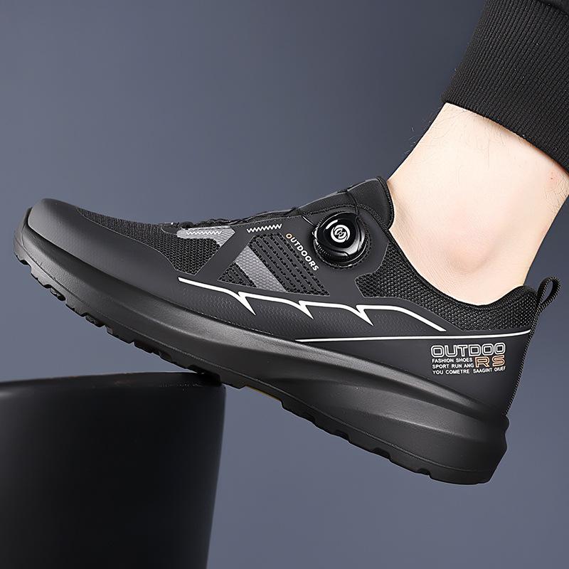 Full of technology, rotating lace-up system, high-end outdoor sports, breathable hiking, casual shoes, men's shoes tide