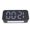 RGB Vibrating Alarm Clock for Heavy Sleepers Hearing Impaired 7.4 Inch LED Screen USB Charging Port Snooze Big Numbers