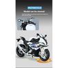 1/12 BMW RRS1000 Legierung Diecast Motorradmodell Sammeln Hobbys Simulation Rennmodell Super Sport Miniatur Sammlung Geschenke