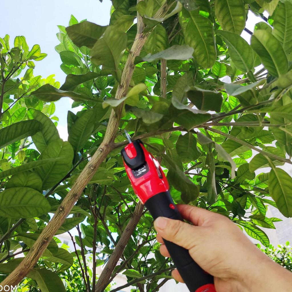 DEVON 8301 Cordless Electric Pruning Shears with Lithium Battery for Gardening and Floral Art.
