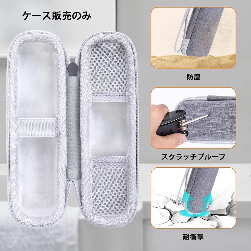 Aenllosi Storage Case Compatible Panasonic Hair Remover Ferrier Gray ES-WV62-H/ES-WV61-N/ES-WV60-S (Case Only)