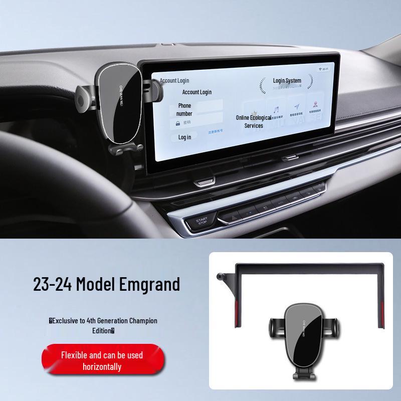 Car Mount for Geely Xingrui 4th Gen, Emgrand S, Galaxy L7, Boyue L, New Bin Yue, and Hao Yue