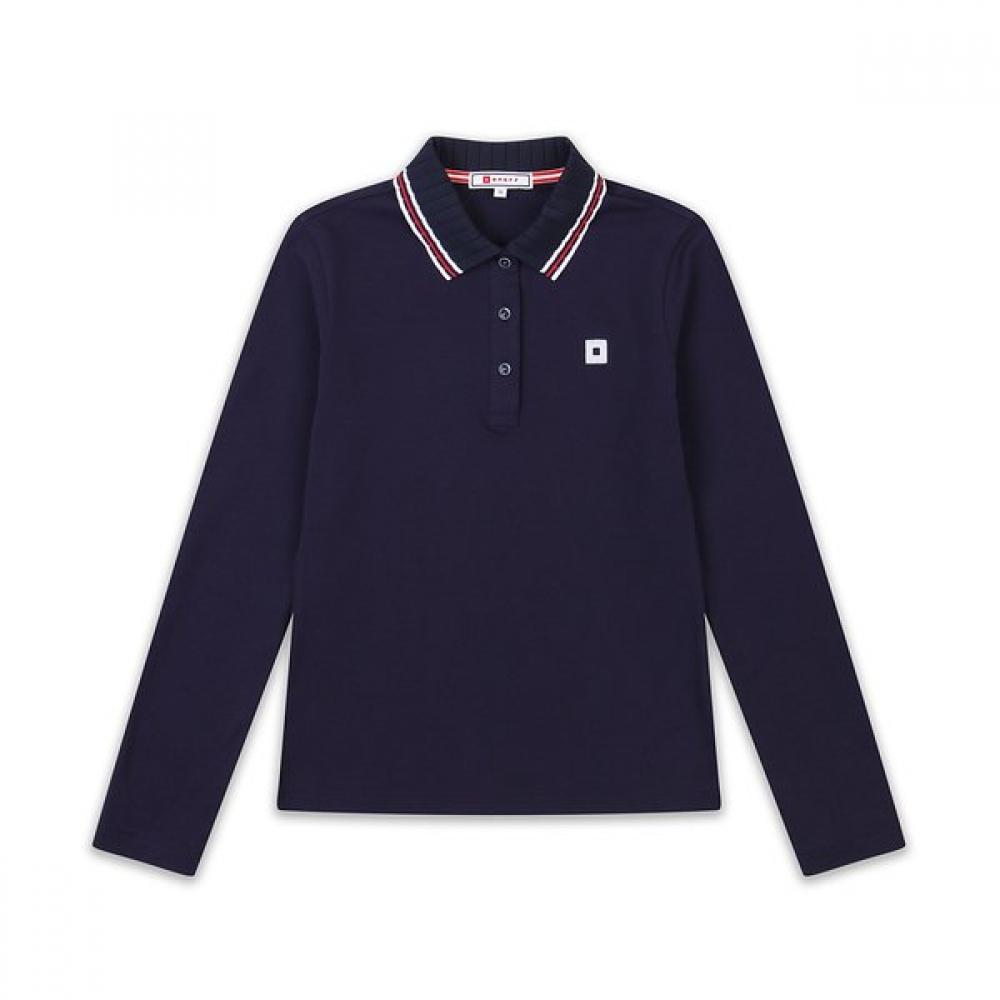 Onoff Women S Long Sleeve T ShirT Of9002la Navy NAVY/34(44)