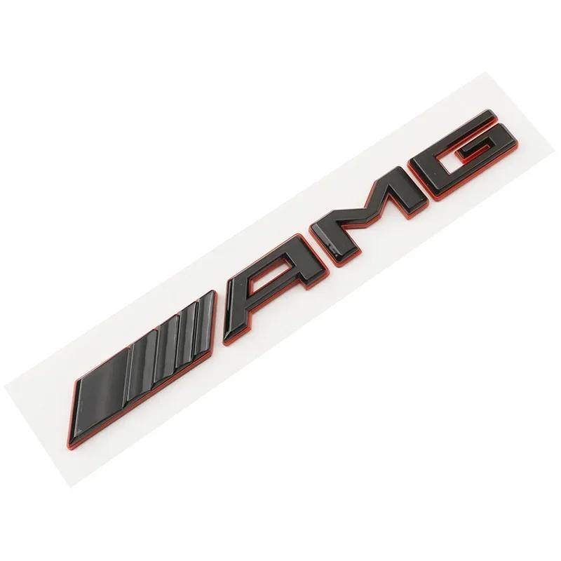 Samolepka na auto 2024 Nová 3D ABS Zadní víko kufru auta Samolepka s písmeny AMG Pro Mercedes Benz AMG A B C E G CLA C63S E53 GT SLK W176 W2