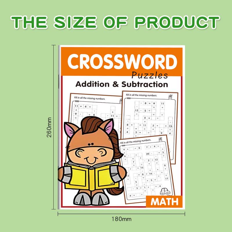 

Cross-Border Digital Math Workbook: Addition & Subtraction within 20 with Mental Arithmetic Practice
