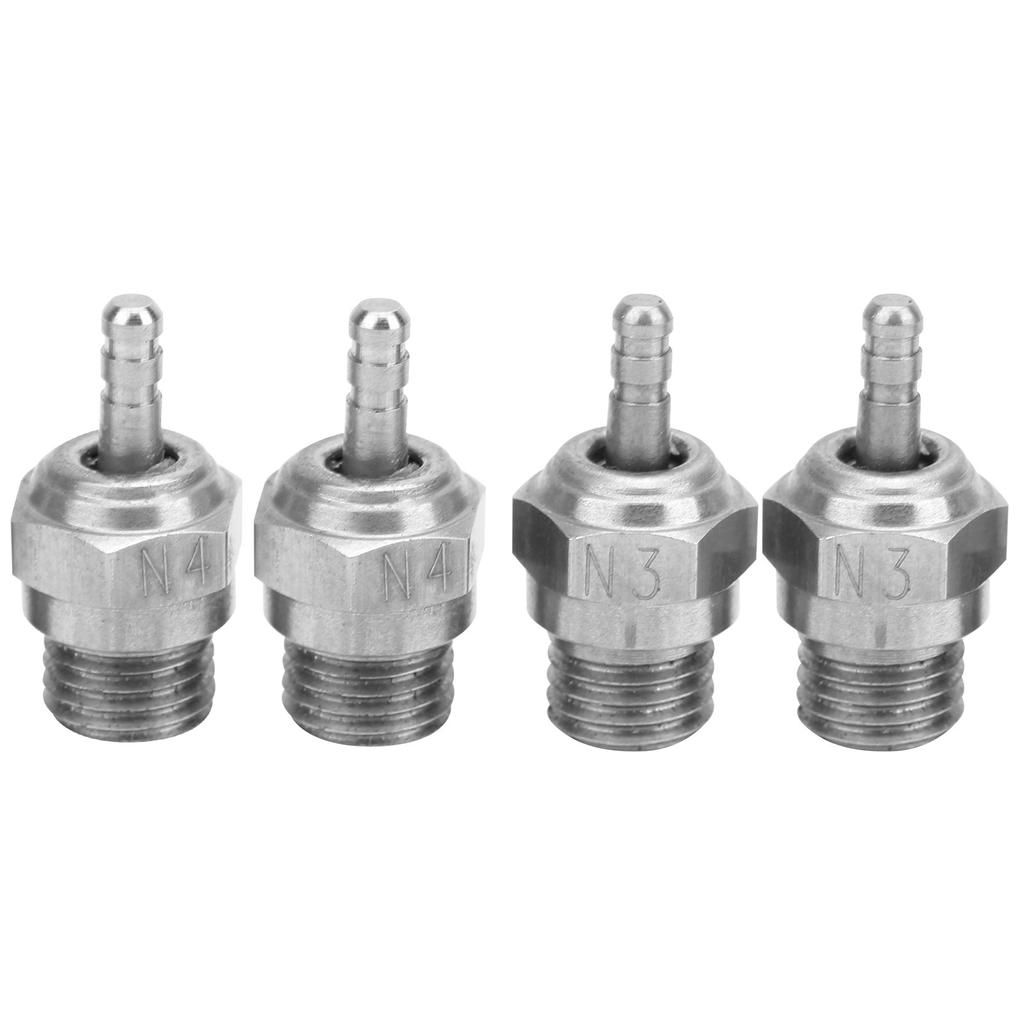 N3 N4 Fire Head Spark Plug RC Car Accessory Part Fit for Redcat HSP Methanol Engine