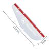 DAR4 2pc Car Rearview Mirror Rain Eyebrow Visor Sticker Auto Accessories For Mercedes Benz W211 W203 W204 W210 W124 AMG W202 CLA W212