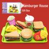 Kids' Play Food Set: French Fries, Cola, Hamburger Shop Simulation for Boys & Girls.