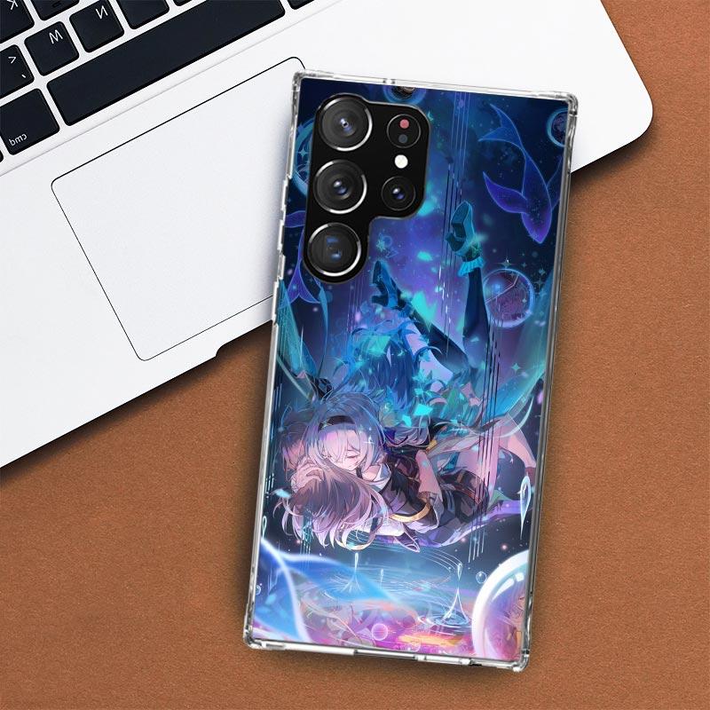 Honkai Star Rail Firefly Phone Case For Samsung Galaxy S25 S24 S23 Plus S22 Ultra S21 S20 FE S10 + S25 Edge Funda Shell Coque Ga