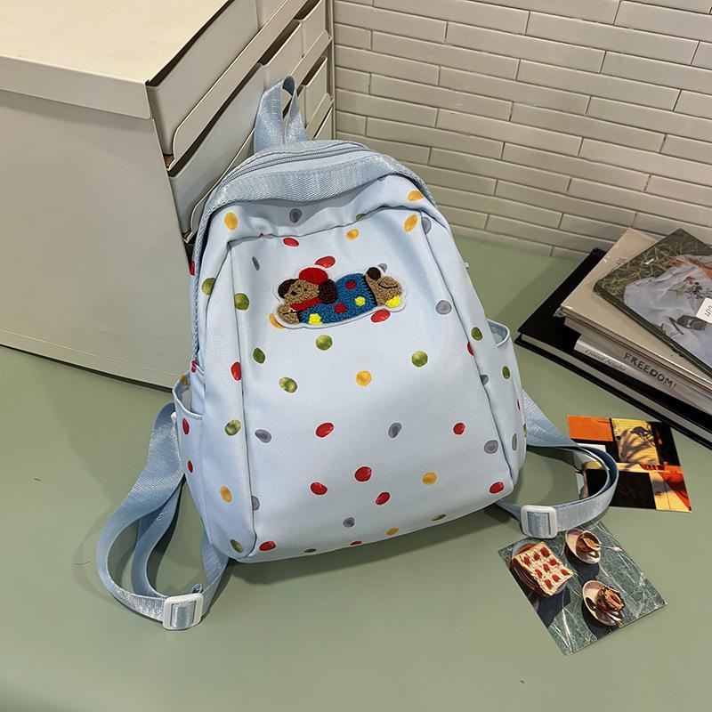 

Рюкзак для колледжа большой вместимости с волнообразным узором, новый рюкзак-труба для таксы, милый рюкзак для старшеклассников .