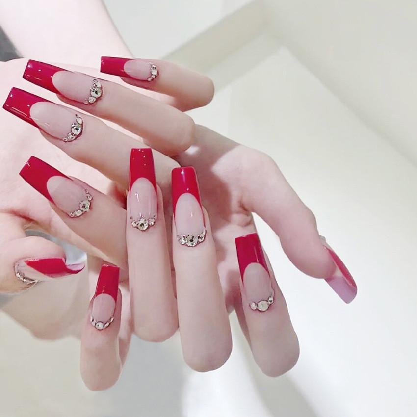 Wearable Manicure Nails Removable Nails Wearresistant Comfortable Lightweight