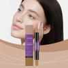 2 in 1 Cream Highlighter and Contour Double-Ended Stick Amber Natural Blending Concealer Three-Dimensional Makeup Effect 1