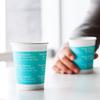 Deli 250ml Disposable Paper Cups, 100 Count