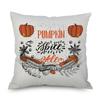 Pumpkin Thanksgiving Throw Pillow Cover Pillowcase Decorative Sofa Cover Cushion