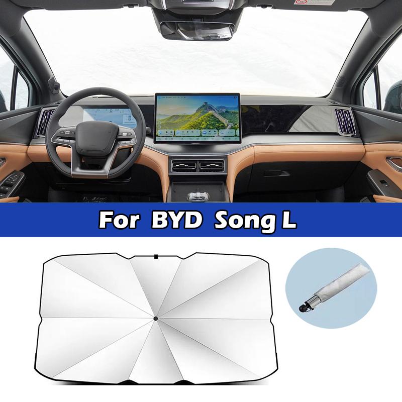 For BYD Song Han Yuan Tang Qin KING Seagull Dolphin Car Front Windshield Sunshade Umbrella Sun UV Protection Auto Accessories