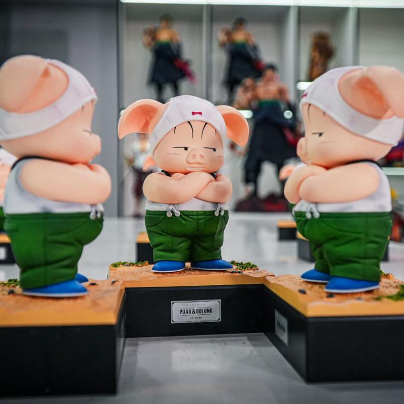 Dragon Ball Oolong Gk Figure Anime Childhood Series Desktop Pc Case Decor Cartoon Pig Statue For Otaku Fans Collectible Ornament