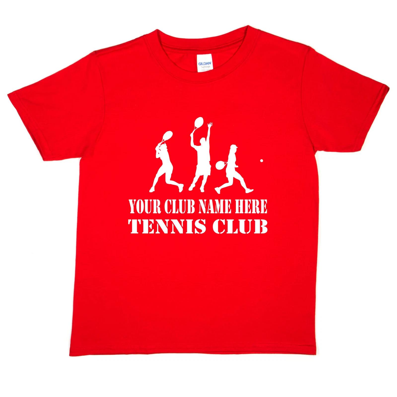 

Tennis Your Club Name Here Kids Personalised Tee Custom With Tennis Team Name S