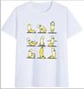 COTTON 100% Hot European and American Funny Banana Undress Short-sleeved Women's T-shirt Tops  Oversized T Shirt