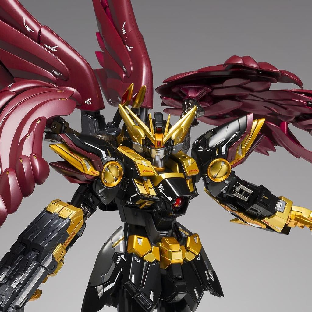 GUNDAM FIX FIGURATION METAL COMPOSITE Wing Gundam Zero Rebellion ABS PVC Diecast 180mm Figure & & Approx. Pre-painted