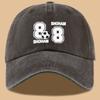 Printed Baseball Cap Trendy Personalized Fashion Cap SHOHAM Letter Decoration Unisex Adjustable Cap