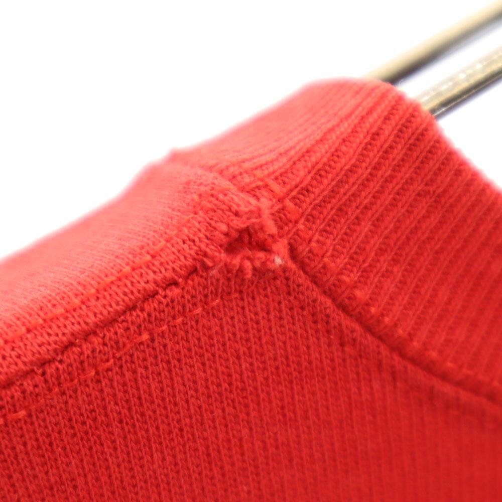 Champion 90s Made in USA Old Blue Tag Long sleeve sweat trainer XL Red Men's Used