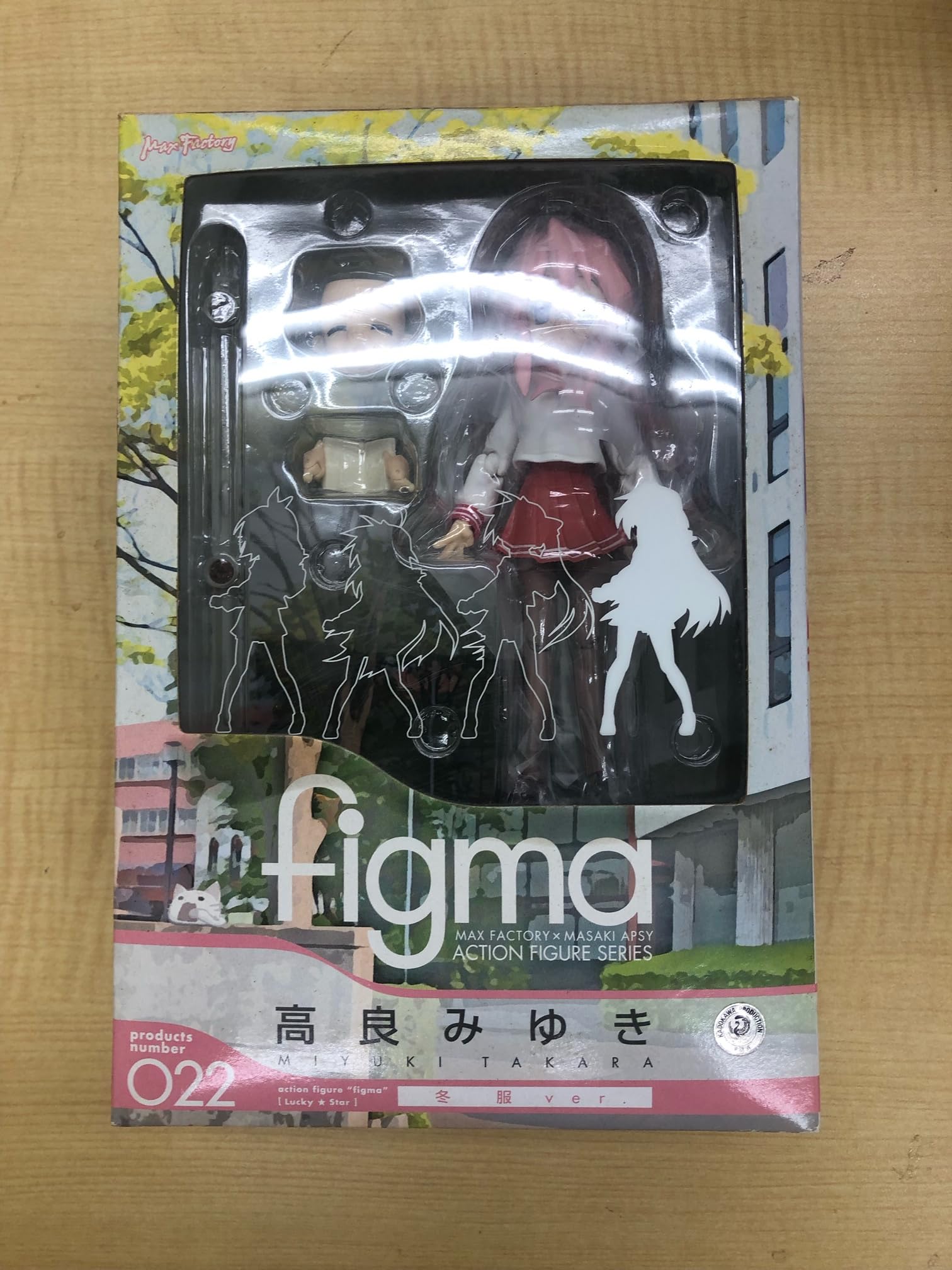 figma Аниме Lucky Star Такара Миюки Зимняя форма Вер.
