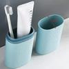 Compact Travel Toothbrush & Mouthwash Holder Cup for Dormitories