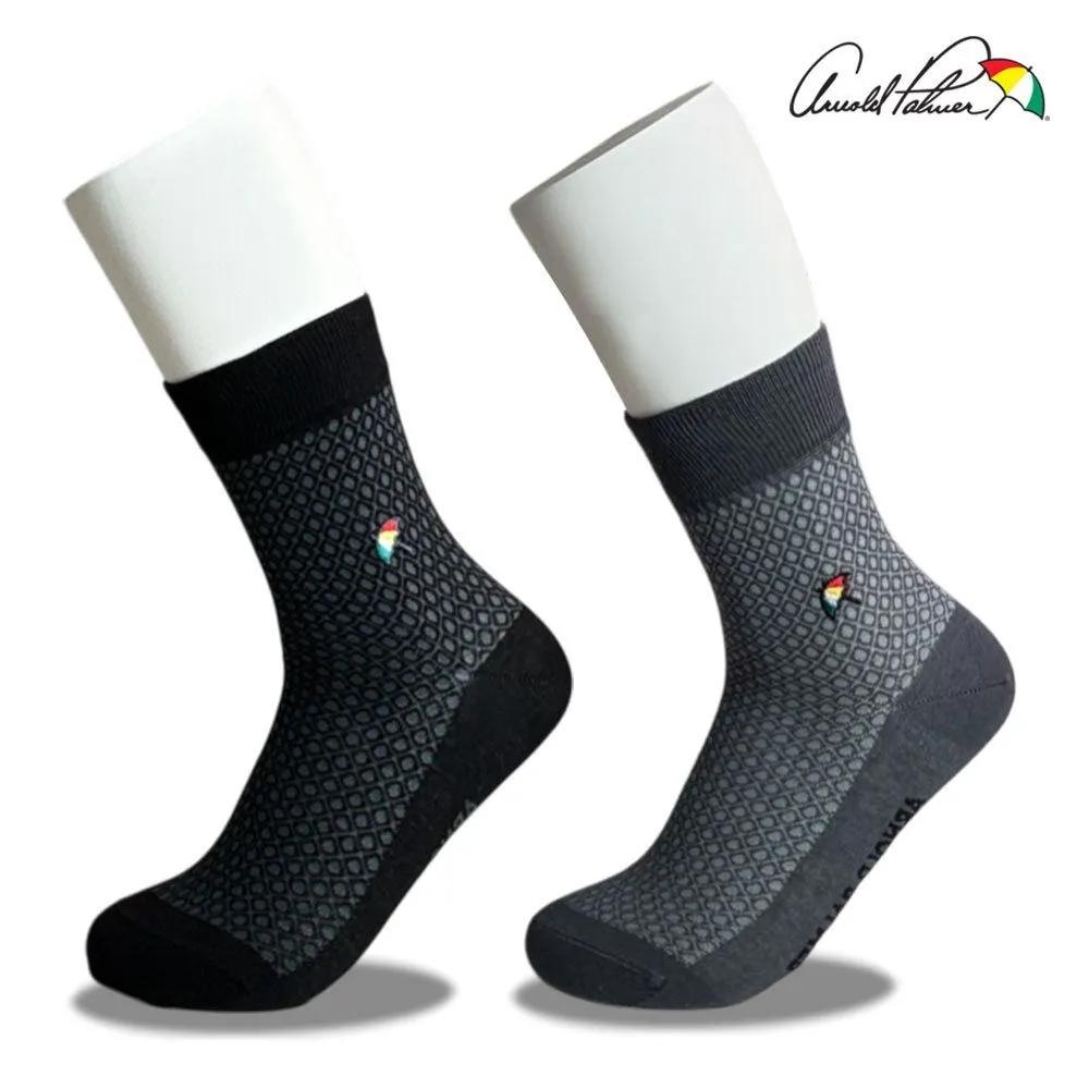 Arnold Palmer Men s Summer Dot Suit Mid-calf Socks Charcoal