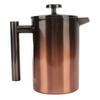 Double Wall Insulation French Press Tea Maker Tea Press Pot  For Outdoor Travel