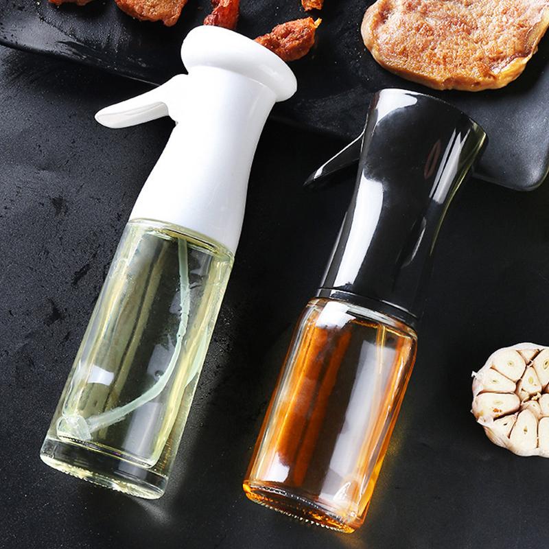 200/300/500ml Oil Sprayer High Pressure Vinegar Soy Sauce Sprayer Pour Oil Dispenser Bottle Cooking Baking Mist Oil Sprayer
